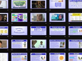 AAQ BTEC Health & Social Care Unit 1 HLD C2.3 Mental health & C3 professionals