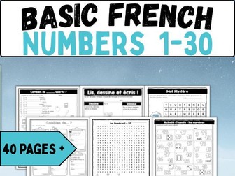 French Numbers 1–30 | Beginner French FSL