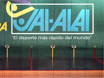 Jai Alai - El deporte más rápido del mundo (Culture lecture)