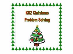 KS2 Christmas Problem Solving Booklet