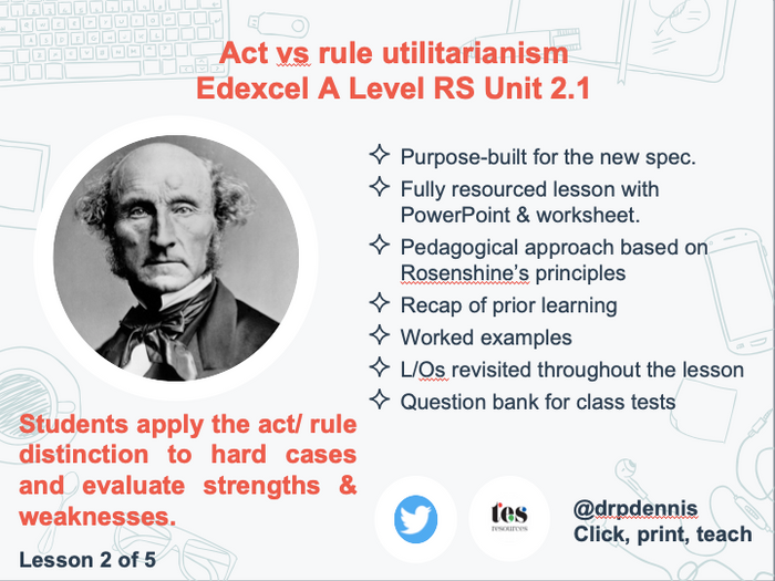 act vs rule utilitarianism sep