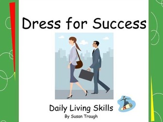 Dress for Success - 2 Workbook - Daily Living Skills
