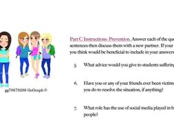 Anti-Bullying Video Worksheet