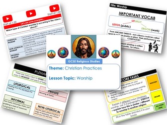 CHRISTIAN PRACTICES 1: Worship