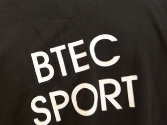 Level 3 BTEC Sport (2016) Unit 19: Development and Provision of Sport Work Booklet Topic A-D