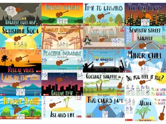 Ukulele play along - 20 pieces