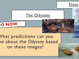 The Plot of the Odyssey (full lesson)