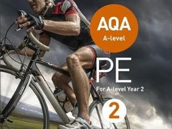 AQA AS/A-Level PE - Specimen long answer questions