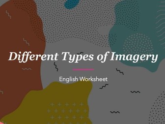 Types of imagery lesson