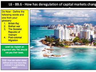 Market Deregulation