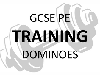 AQA GCSE PE PAPER 1 TRAINING DOMINOES