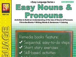 Easy Nouns & Pronouns: Easy Language Series
