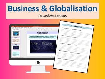 Globalisation - GCSE (9-1) Business