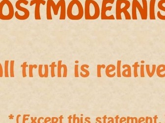 A Complete Introduction to Postmodernism as a Theory