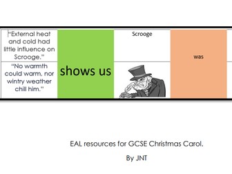 EAL - GCSE Christmas Carol