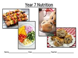 Nutrition and healthy eating scheme of work and resources