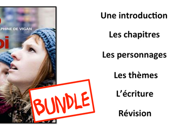 No et Moi- Book Study BUNDLE- A Level French