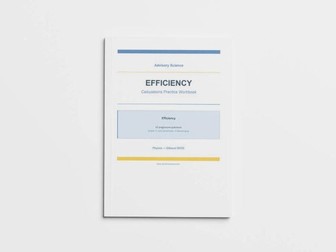Efficiency - Edexcel GCSE Physics Calculation Practice Book