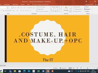 The IT - Costume, hair and make-up