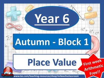 Year 6 - Place Value - Autumn Block 1 - White Rose Maths