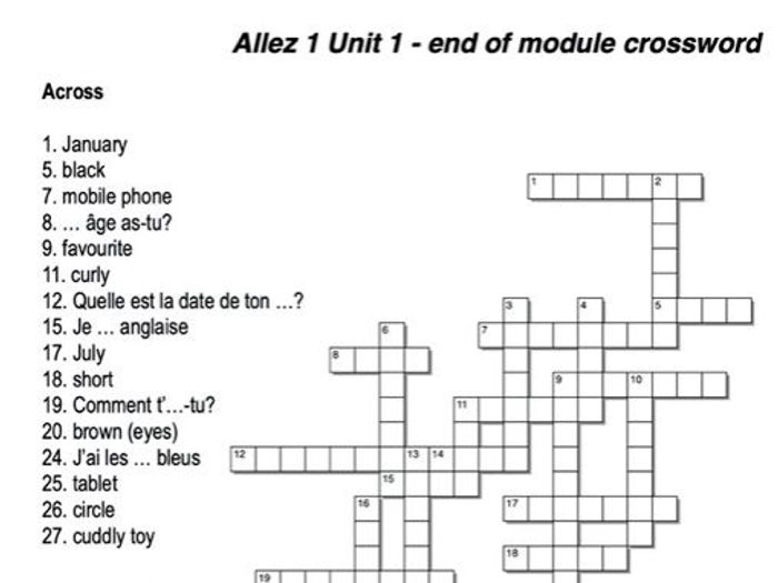 split second crossword