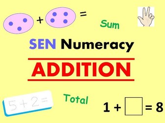 SEN Numeracy - ADDITION