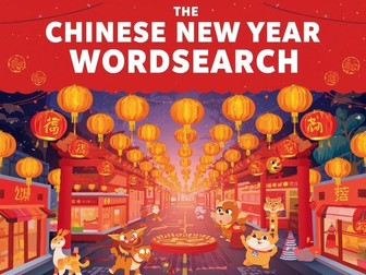 Chinese New Year 2026 - Wordsearch