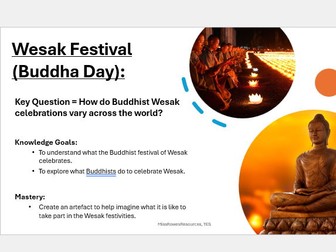 Wesak Festival Lesson