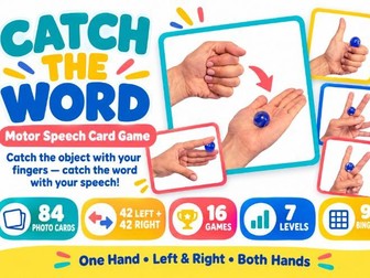 CATCH THE WORD — A Motor Speech Card Game