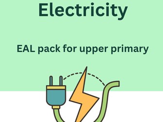 EAL vocabulary resource: electricity