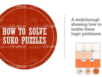 Suko number puzzle explained