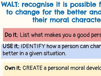 Moral Education (UAE) - Y6 - Personal Development and Growth