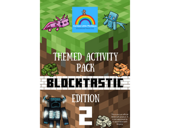 Blocktastic Activity Pack 2 - cross-curricular activities inspired by Minecraft