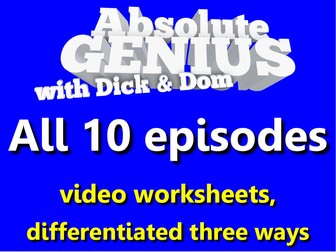 Absolute Genius: all TEN, differentiated x3.