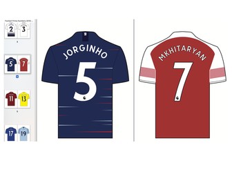 Premier League Prime Numbers Display 2018/19