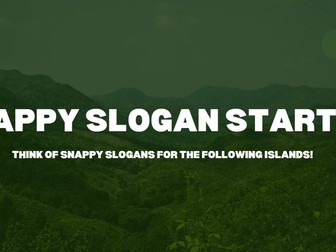 Snappy Slogan Starter