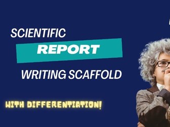 Scientific Report Writing Scaffold