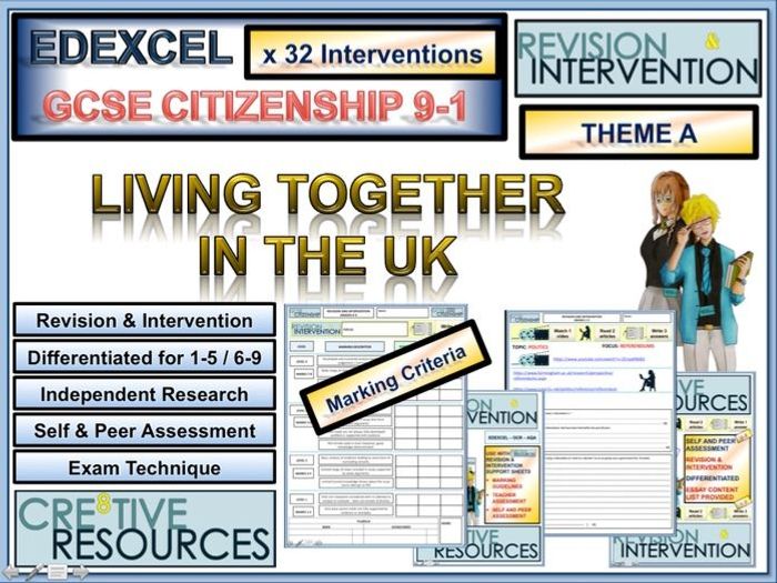 GCSE Citizenship Revision 9-1 EDEXCEL Over 120+ Resources | Teaching ...