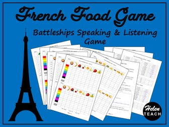 French Game Battleships: Food