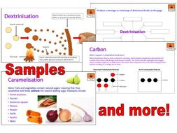 KS3 and KS4 Dextrinisation and Caramelisation