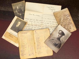 Raleigh's diary entry (Journey's End)