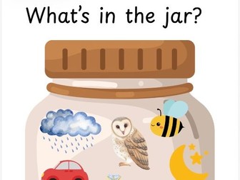 Phonics - what’s in the jar?