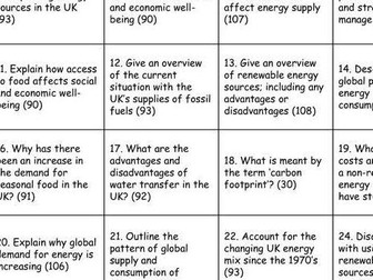 paper 2 topics geography