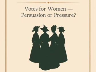 The Suffragette Movement