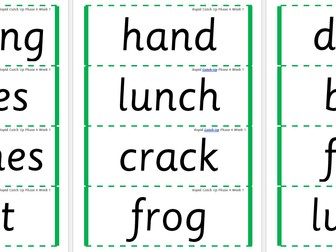 Rapid Catch Up Phase 4 Week 1 (supports Little Wandle)