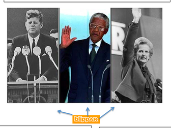 Political Speeches - Augmented Reality Homework Booklet - year 9
