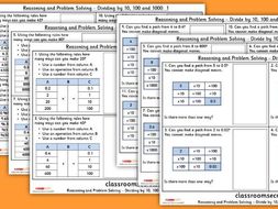 problem solving divide by 10