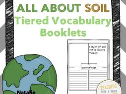 All About Soil Tiered Vocabulary Booklets