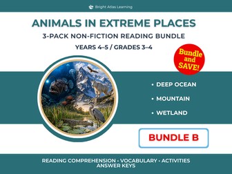 Animals in Extreme Places Bundle B | KS2 | Y4–5