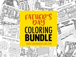 Father's Day Coloring Bundle
